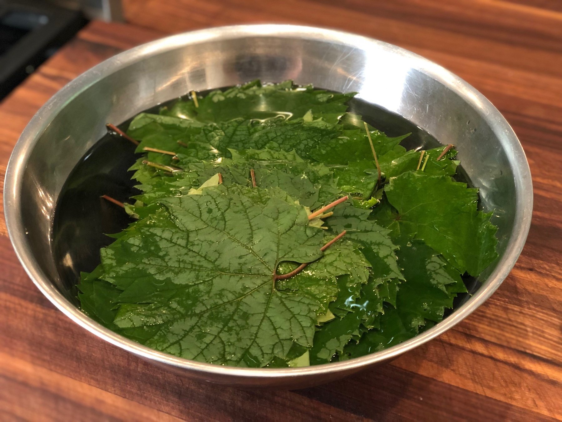 How to Preserve and Harvest your own Grape Leaves